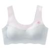Ropa Íntima Seamless para Niñas Anfia, Chaleco para el Período de Desarrollo de Estudiantes de Secundaria, Almohadilla de Pecho de Una Pieza para Niños, Lindo Sujetador de Color Contrastante