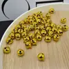 Piezas de Accesorios DIY Coloridas en Forma de Campana, Colgante Redondo de Campana para Mascotas, Campana de Decoración Navideña, Suministro Directo del Fabricante