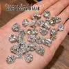Joyería de Circonita de Alta Calidad, Decoraciones Apiladas de Diamantes para Uñas, Diamantes Irregulares Deslumbrantes con Forma de Cubo de Azúcar Transparente para Decoración de Uñas