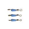 Hongchuan Bulk Negro Pit Caucho de Silicona Clip para Sub-Cable Rápido Clip para Sub-Cable Juego de Línea Accesorios Equipo de Pesca Venta al por Mayor
