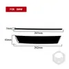 Adecuado para BMW X3 F25 F26 11-17 juego completo de interruptor de logo de volante interior de fibra de carbono negro piano