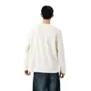 Suéter coreano para hombre, camiseta holgada de manga larga de marca de moda para primavera y otoño, camisa básica de primavera, chaqueta fina informal