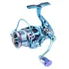 Carretilha Micro Spinning Luya com Bobina Rasa 5.2:1 Carretilha de Pesca Galvanizada Carretilha de Pesca Marítima 2023 Novo Transfronteiriço DN