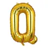 Globos de Papel de Aluminio de 16 pulgadas Versión Americana Dorado Letras Inglesas A-Z Números 0-9 Banner de Decoración para Fiesta de Cumpleaños Venta al por Mayor