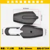 Acessórios para Guia de Animal de Estimação com Liberação Rápida em Estoque 6mm~22mm Guia Corrediça Fivela Plástica Conjunto de Guias