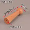 Gancho de Madera Maciza DIY Perchero para Ropa Estante de Exhibición de Ropa Gancho para Ropa Gancho Único Estante de Exhibición de Tronco Gancho para Abrigos Creativo de Madera Maciza