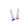 Tubo de centrífuga con tapón de rosca 15 ml con cono graduado fondo redondo fondo plano tubo desechable transparente con anticoagulante tubo de centrífuga 50 ml