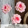 Arreglo de Escena con Flores Artificiales con 3 Rosas Diamante Rosas Cascada para Bodas, Flores Artificiales Realistas de Alta Gama