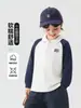 Sudadera con cuello polo para niños Youou, primavera y otoño 2026 nueva ropa para niños, conjunto de otoño para niños pequeños