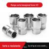 Xinlifei 1/2 Soquete Sextavado Curto Cabeça 12,5mm Chave de Torque Catraca 8-32 Ferramenta de Reparo Automotivo Conjunto de Soquetes