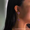 Cdd Nuevos Pendientes Largos de Borla Tallados de Nácar de Doble Cara Estilo Corte Europeo y Americano, Populares en Aliexpress, Directamente de la Fábrica de Origen