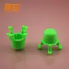 LJSZ4636 asiento de enchufe de rollo de dragón verde suave base de motor de torre de agua con pequeña pala de ventilador demostración torre de agua