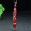 Colgante de Bolígrafo Wenchang de Cinabrio Arena Dorada Púrpura Colgante de Título de Lista Dorada Collar para Hombres y Mujeres Suministro en Vivo Venta al por Mayor
