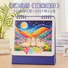 2027 Calendário de Mesa Criativo Fofo Personalizado Ano do Carneiro Calendário de Check-in para Desktop de Escritório Ornamento Calendário de Mesa Corporativo Personalizado Venda por Atacado