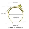 Letras Europeas y Americanas Mi Cumpleaños Diadema de Cumpleaños Accesorios para el Cabello Pedrería Metal Tocados Diosa Diadema para Fiesta de Cumpleaños