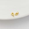 14K Cor Ouro Preservação Rodada Pendurado Fivela Anel de Conexão Pulseira Colar Pingente Fivela Feito à Mão DIY Primeiro Material de Jóias Acessórios