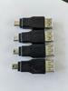 Fornecimento de fábrica de meio pacote USB A fêmea para adaptador MINI USB macho para carregamento de dados