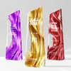 Nuevo Color Impreso Trofeo Cristal Creativo Metal Alto Nivel Atmosférico Senior Empleado Destacado Retrato Medalla Honorífica