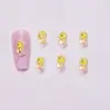 Serie Mundial del Fondo Marino Caballo Marino Luminoso Lindo Accesorios para Uñas Resina Pequeños Accesorios Pendientes DIY Accesorios para Uñas Pedrería