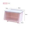 Caja de Almacenamiento Grande de Apertura Frontal Caja de Almacenamiento para Juguetes con Tapa abatible Gabinete de Almacenamiento para Snacks Caja de Almacenamiento Multicolor de Apertura Lateral Venta al por Mayor