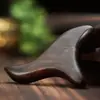 Triángulo de sándalo dorado Gorrión, herramienta de masaje de acupuntura para el hogar, masajeador de pies, palo raspador para masaje de pies, extractor de fuerza, extractor de tendones