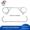 Junta do trocador de calor da placa de alimentação-Lingyi-APV Série gasket-F28-B063 junta