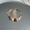 Pulsera de Cerámica Tejida con Diseño de Nicho, Sensación de Alta Gama, Dulce y Versátil para Mujeres, Pulsera Artística de Concha Marina, Joyería de Costa