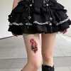 Pegatina de Tatuaje de Guacamaya Larga Duración Impermeable Animal Creativo Diseño de Alta Gama Hombres Mujeres Brazo Pierna Cintura Espalda Artículo Popular