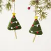 Muñeco de Peluche Colgante de Árbol de Navidad Nuevo Transfronterizo Decoración Creativa Colgante de Corona Suministros de Decoración para el Ambiente Festivo