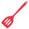 Utensilios de cocina de silicona de fábrica, cuchara para sopa, espátula integrada para escurrir, espátula pequeña plana, cuchara, espátula para freír, herramientas para hornear al por mayor