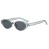 Gafas de Sol Ovaladas de Estrella Nuevas Estilo Ojo de Gato Ins Forma Cóncava Gafas de Sol Tendencia Moda Transfronteriza Sencillas Gafas de Sol