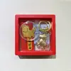 Colgante Zodiaco 2026 Año del Caballo, Llavero que Atrae Dinero, Pegatina Dorada para Teléfono Caballo Pequeño, Cadena para Teléfono al por Mayor
