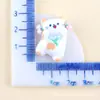 Materiales para Decoraciones de Fundas de Teléfono de Resina de Pegamento Cremoso para Bricolaje: Oso de Queso, Conejito Lindo, Dijes de Animales para Zapatos Crocs