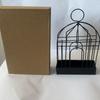 Caja de Bobina Antimosquitos de Hierro Estante Jaula de Pájaros Creativo Nórdico Quemador de Incienso Colgante para el Hogar Caja de Metal Dorado para Bobinas Antimosquitos Cenicero