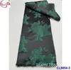 Tecido Jacquard Brocado Antigo Bordado com Fio de Ouro e Prata Tecido de Renda Brocado Africano