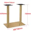 Pés de Mesa Levemente Luxuosos, Base para Mesa de Bar, Base de Aço Inoxidável, Suporte de Mesa de Jantar em Ferro Forjado, Pés de Mesa, Base para Mesa de Centro, Acessórios de Ferramentas