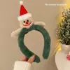 Diadema Navideña para Mujer, Gorro Navideño, Aro para el Cabello, Diadema de Felpa, Accesorios para Fotos, Pasadores, Pasadores para Disfraz, Accesorios para el Cabello, Accesorios