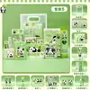 Kit de Estudo Panda Volta às Aulas, Sacola de Presente Portátil, Material Escolar Completo, Recompensas de Atividades, Pequenos Presentes para Alunos, Lembrancinhas