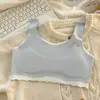 Roupa íntima feminina Estudante Ensino Fundamental Período de Desenvolvimento Camiseta Regata Feminina Esportiva À Prova de Choque Estudante do Ensino Médio Adolescente Roupa íntima Sutiã