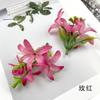 Plantas aquáticas artificiais cordão de orquídea diy acessórios de planta verde material para guirlanda e adorno de cabeça arranjo de flores fotografia de casa adereços florais