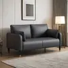 Tela Técnica Cuero Resistente a Arañazos Sofá Nórdico Lujo Ligero Sala de Estar Dormitorio Apartamento Habitación de Alquiler Zona de Descanso Recepción Sala de Ajedrez y Cartas
