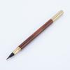 Caneta Escova tipo Caneta Redwood Brass sobre Caneta para Copiar Escrituras Lin Fu Wolf Hao Estojo Pequeno Bolsa de Tinta Belo Toque Suave na Caneta LOGOTIPO