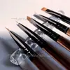 Porta-Canetas para Nail Art com Múltiplos Compartimentos Resina Acrílica Caneta Pincel para Fototerapia Ferramenta de Armazenamento para Mesa Folha de Ouro e Prata Unhas Coloridas