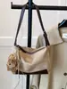 Bolso de Axila para Mujer 2026 Nuevo Comercio Exterior de Moda Nicho Estampado de Leopardo Bolso de Hombro Gamuza Bolso Cruzado de Viaje