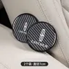 Adecuado para Lincoln Z Navigator, Adventurer, Navigator, Aviator y Aviator One, Posavasos Térmico con Patrón de Fibra de Carbono para Montar en el Coche