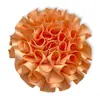 Flor de Cinta Clavel Tela Flores Plegadas Hechas a Mano DIY Pasadores para el Cabello de Niños Diademas Ropa Zapatos y Sombreros Accesorios de Flores