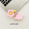 Serie de árbol flor abeja de dibujos animados brillante diy accesorios de resina pegamento crema funda de teléfono accesorios para el cabello parche pinza para el cabello