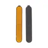 2 Piezas de Pegatinas Reflectantes Amarillas para Patinetes 4Pro/6/6Ultra, Parches Reflectantes de Advertencia Anticolisión para Cubo de Rueda para Montar de Noche
