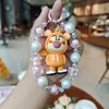 Celebridad de Internet en Vivo Cadena de Teléfono Móvil con Cuentas Dopamina Pulsera Colgante para Llaves Colgante de Muñeco Stiffy Minnie Mickey