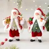 Comércio Exterior Novo Tecido Papai Noel Brinquedo Pingente DIY Decoração de Natal Interna Árvore de Natal Velho Homem Pingente